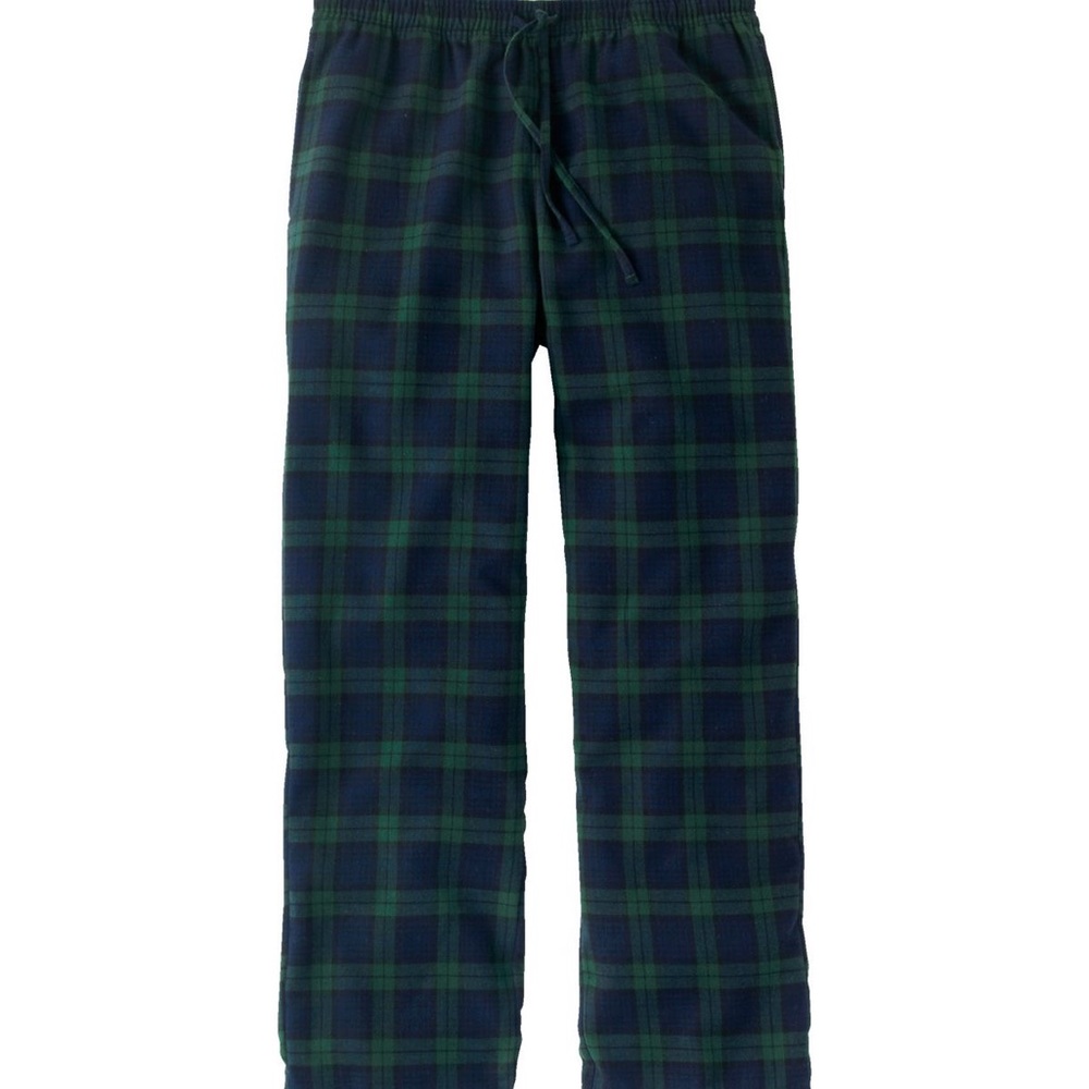 NWOT LL Bean Men’s Scotch Plaid Pajama Bottoms